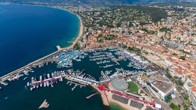 Cannes Yachting Festival Vue Aerienne