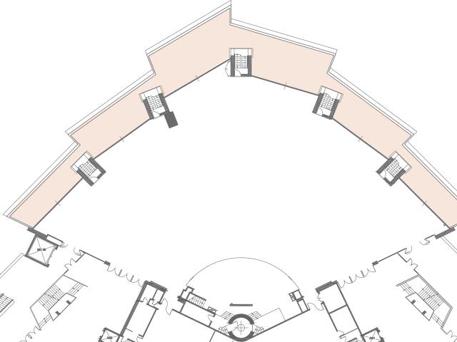 Plan de salle Terrasse Ambassadeurs - Palais des festivals