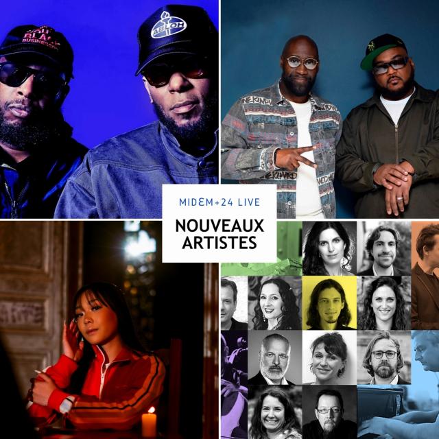 Midemlive 24 Nouveaux Artistes