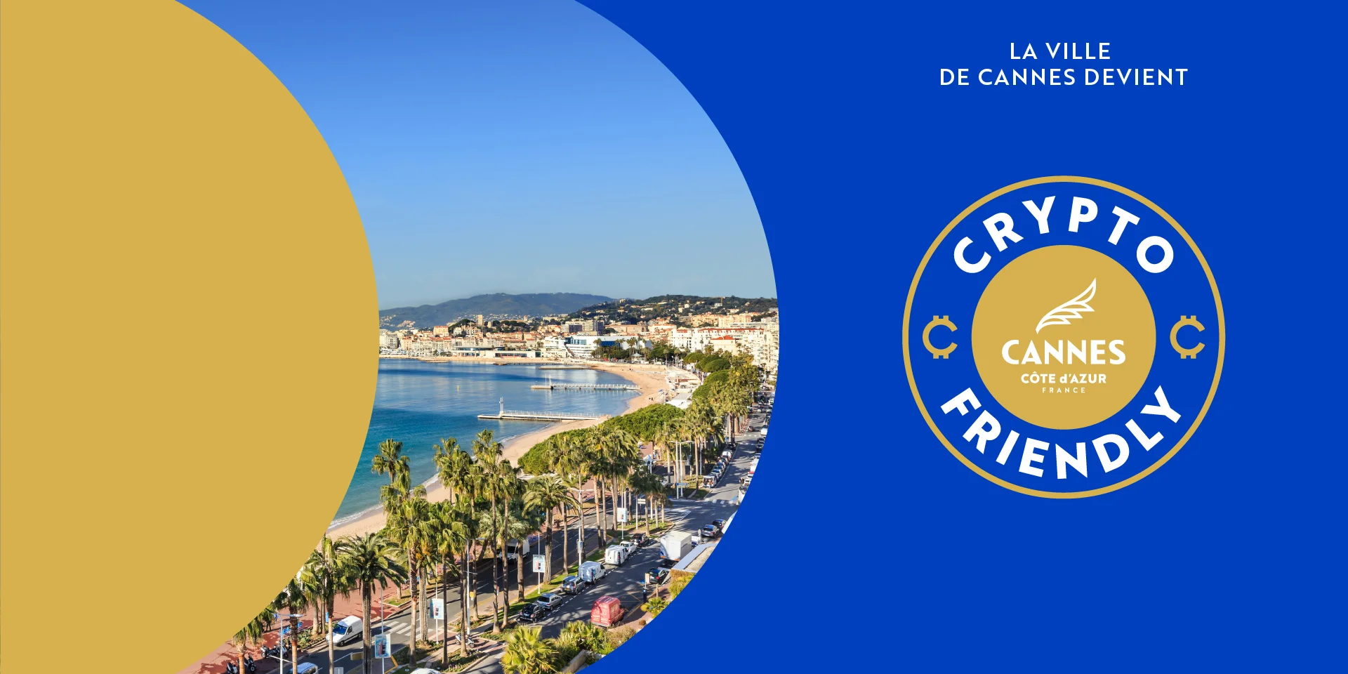 Cannes, a destination open to cryptocurrencies, with more than 50 Cannes-based  retailers accepting crypto payments