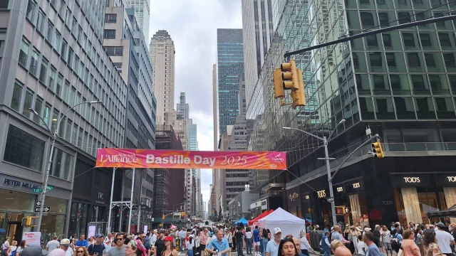 Street Newyork Bastilleday July2025