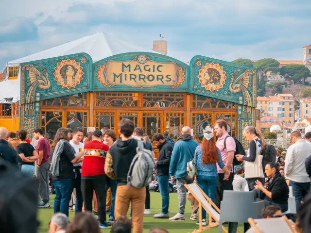 Magic Mirrors C Palais Des Festivals Et Des Congres Cannes